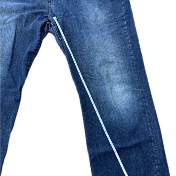 Chaps Denim Straight Fit Jeans Blue Medium Wash 5 Pocket Men's 40 X 30 - Picture 8 of 10